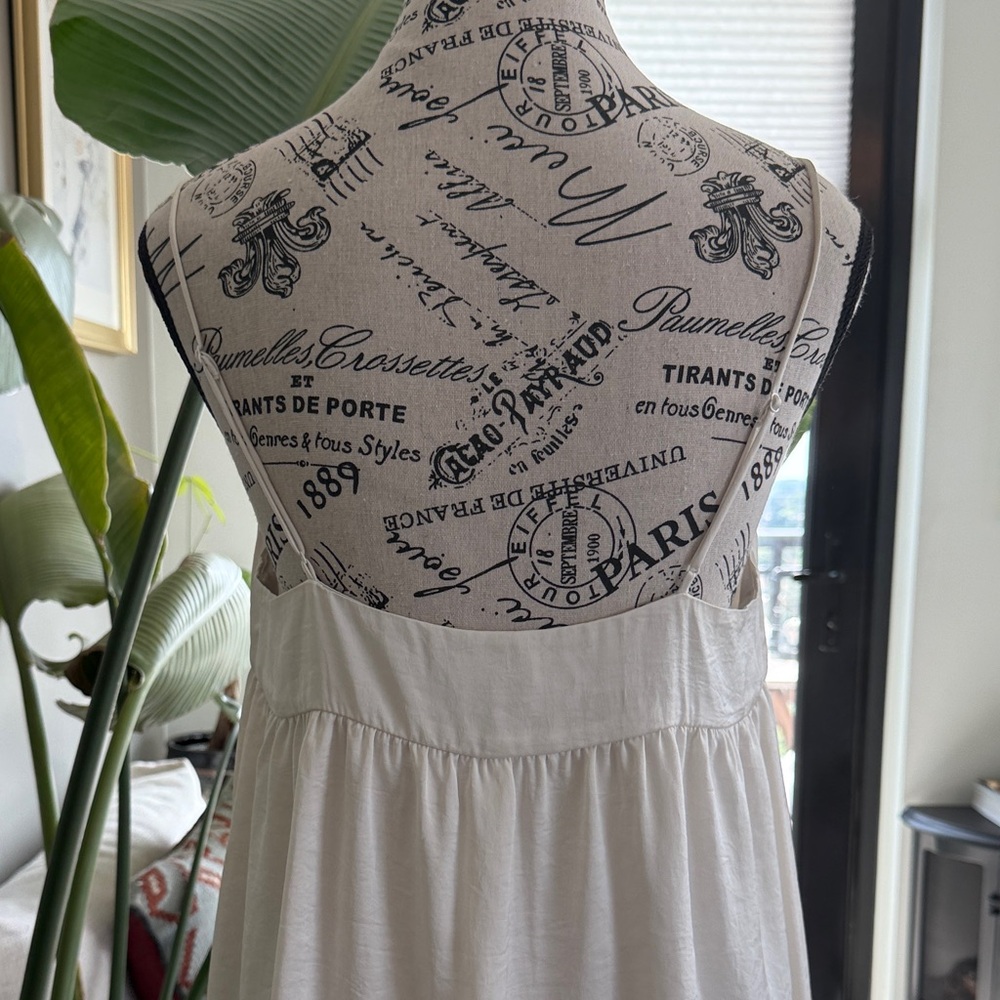 Wilfred Ivory Spaghetti Strap Mini Dress - Picture 6 of 11